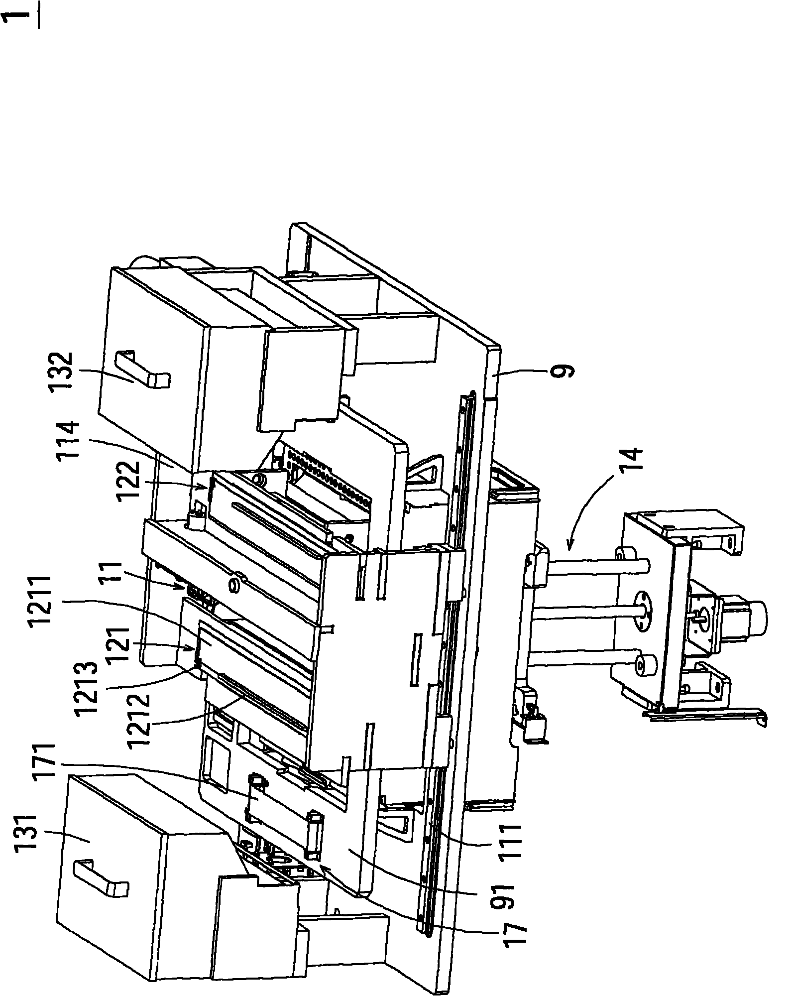 Dustproof device suitable for stereoscopic shaping mechanism
