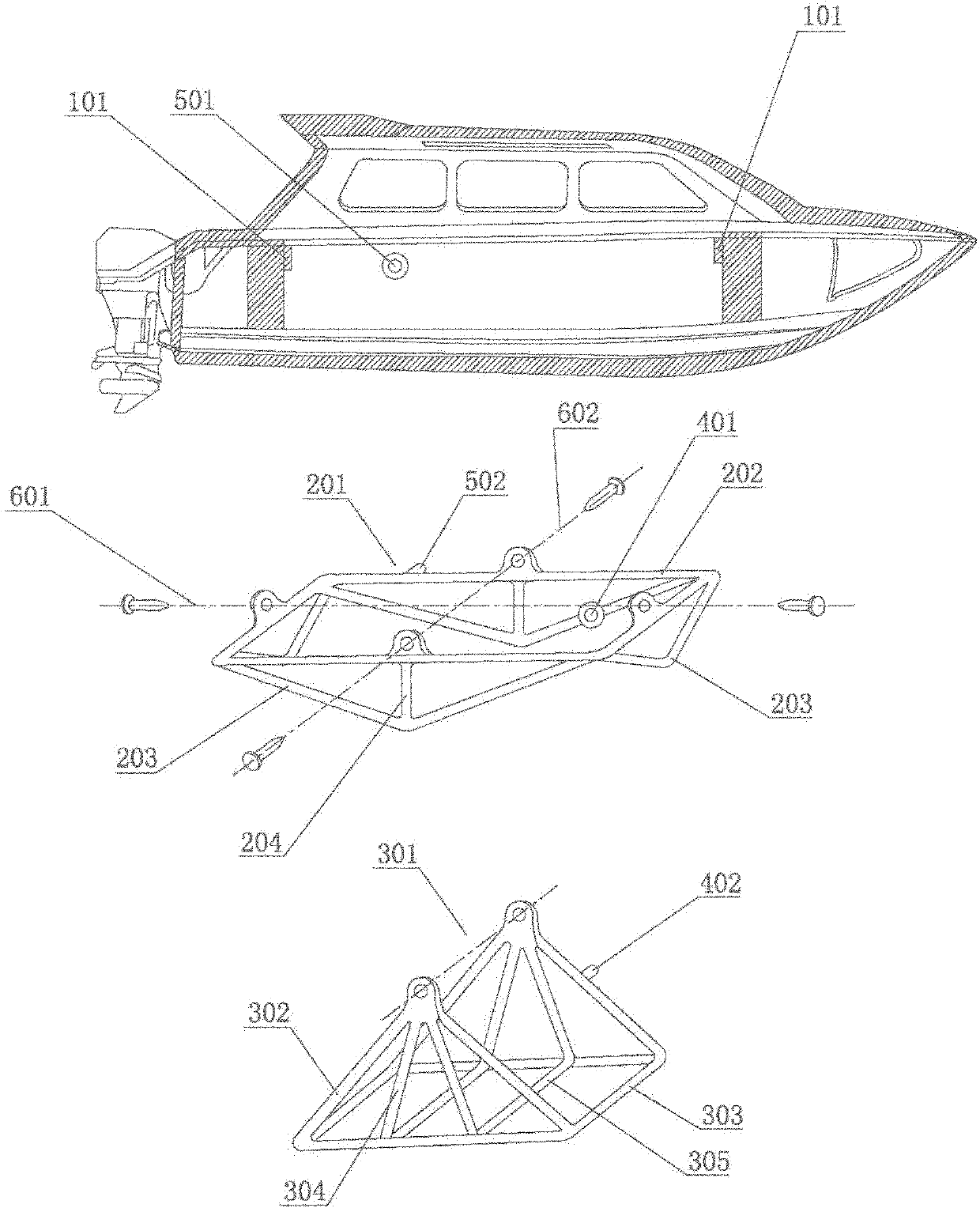 Anti-seasickness mechanism