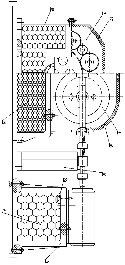 Close noise detection device of face gear reducer for naval vessel