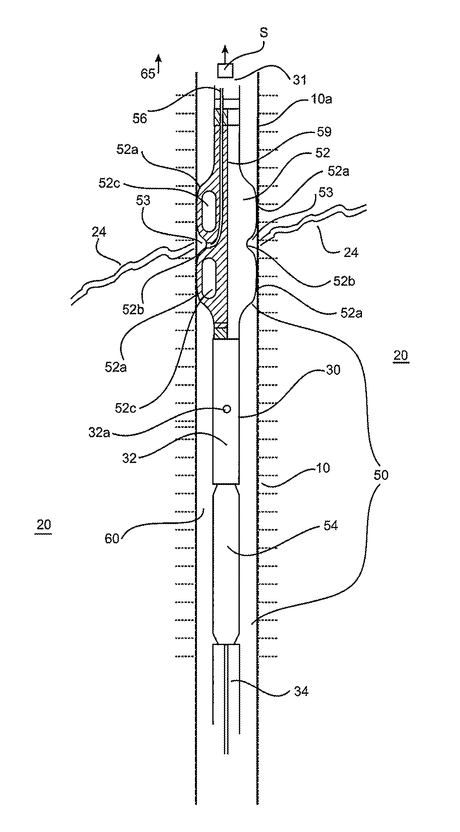 Method and tool for evaluating a geological formation