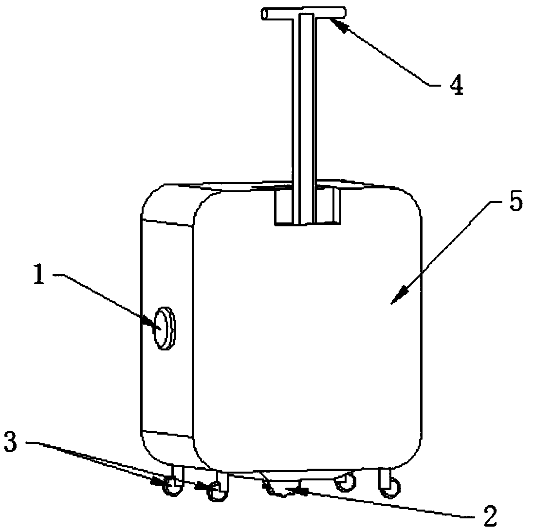 Multifunctional suitcase