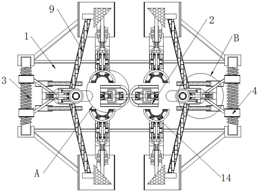 Energy-saving screen wear resistance detection device for mobile phone production