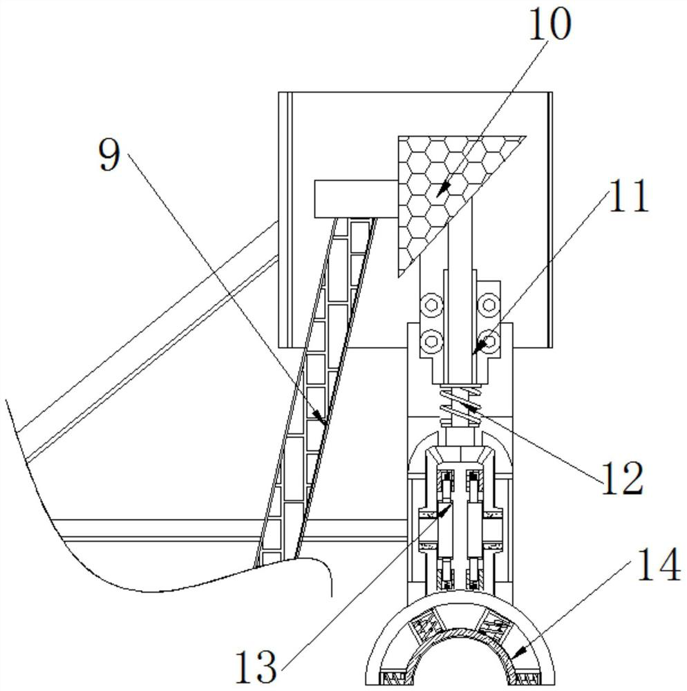 Energy-saving screen wear resistance detection device for mobile phone production