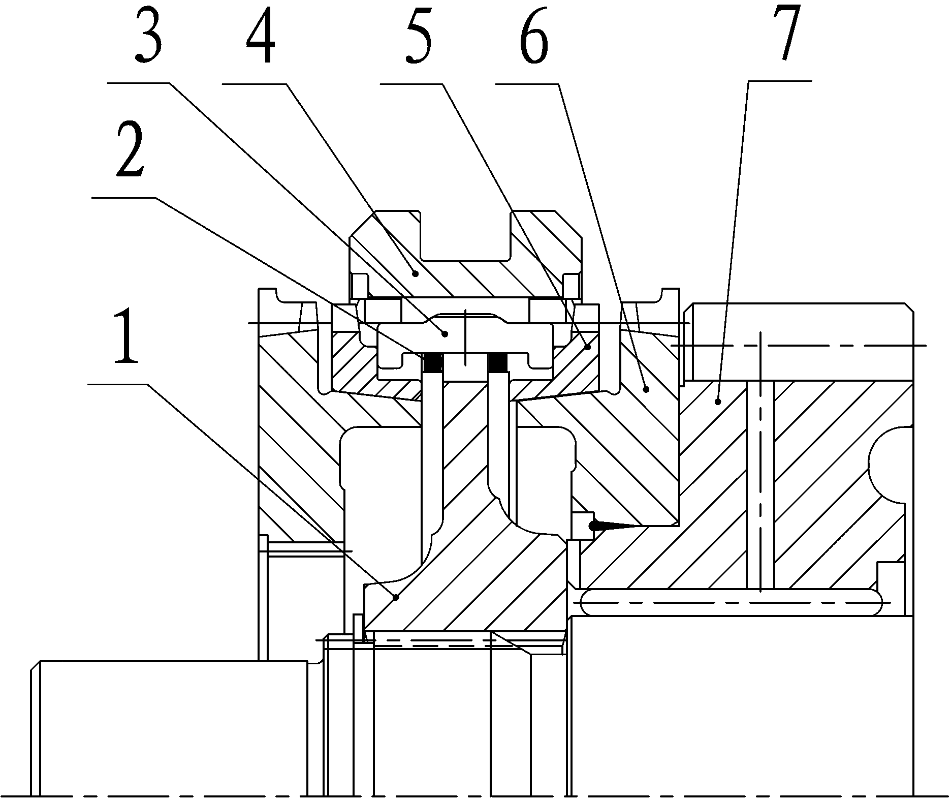 Synchronizer structure capable of preventing secondary impact during gear shift