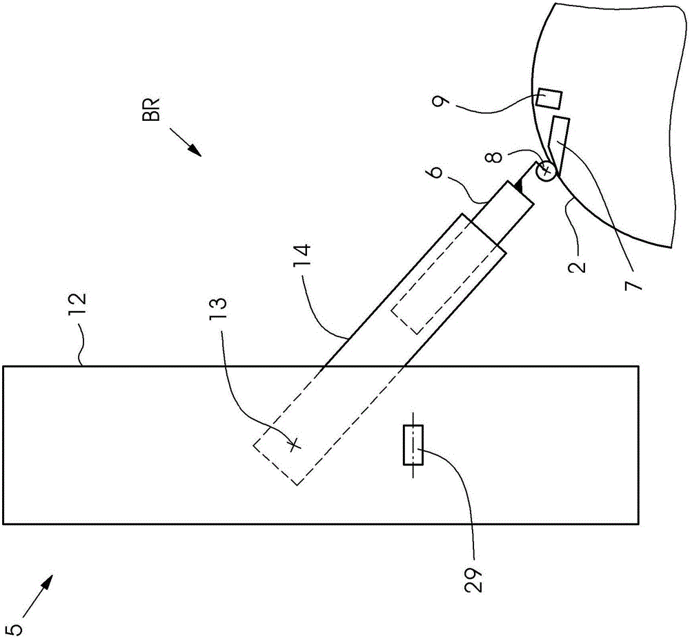 Plate fixing method and printing machine for implement same