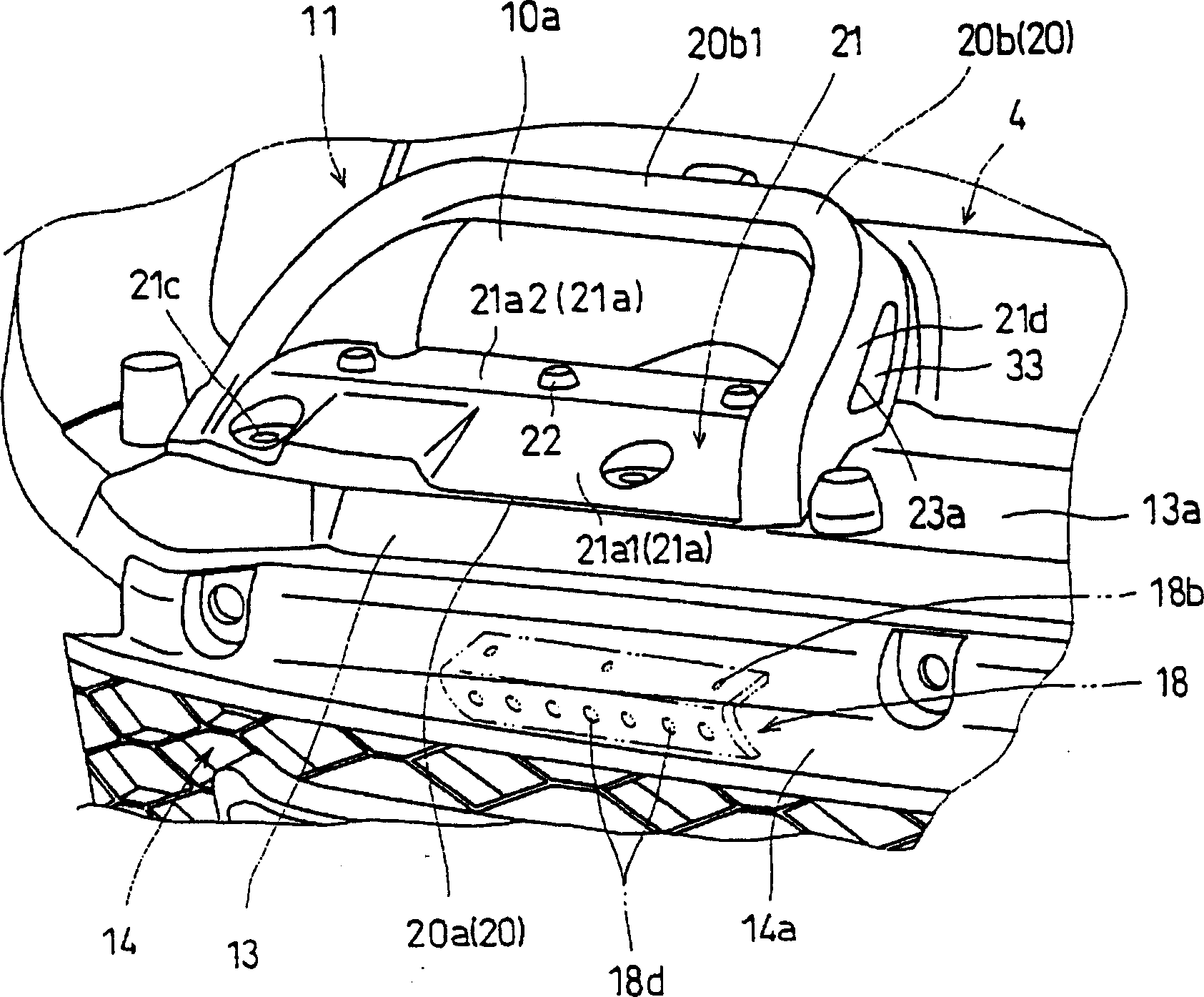 Air inlet tube for internal combustion engine and vehicle mounted with the same tube