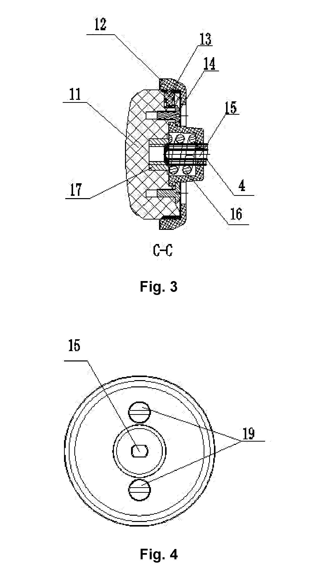 Fishing Reel Drag Knob Assembly Capable of Showing Force