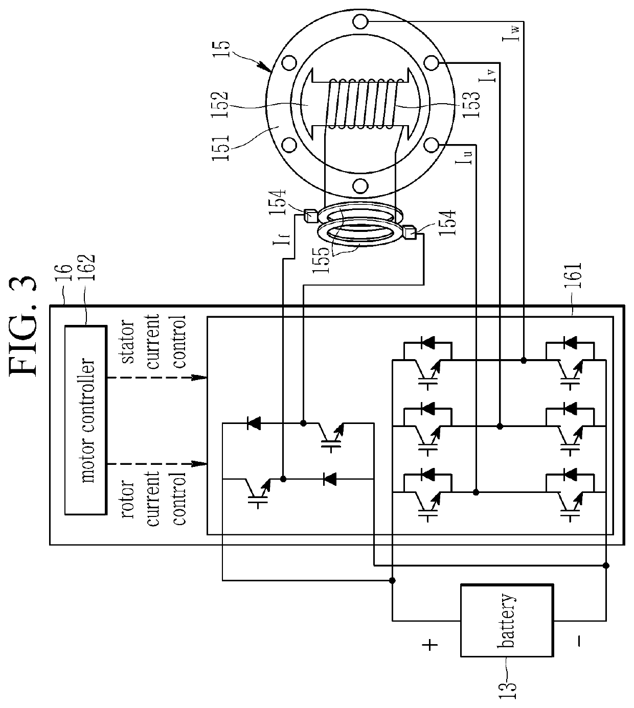 Vehicle system, motor control system and motor control method