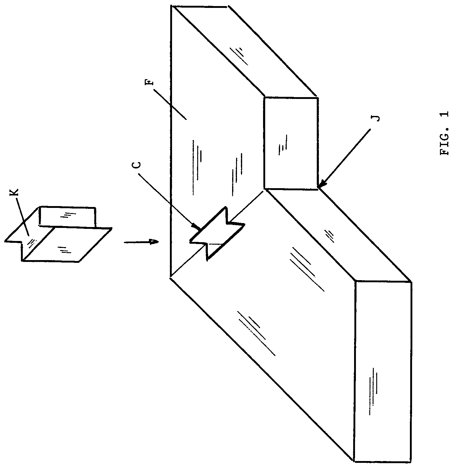 Miter joint bracket and method of using