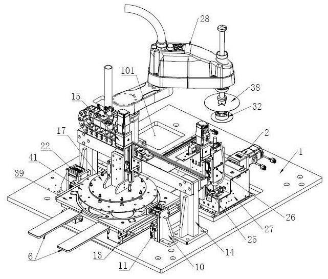 A wafer automatic loading device