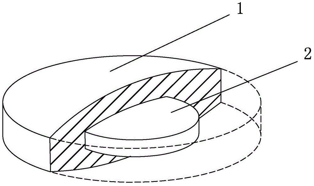 Omeprazole and sodium bicarbonate core-covering tablet