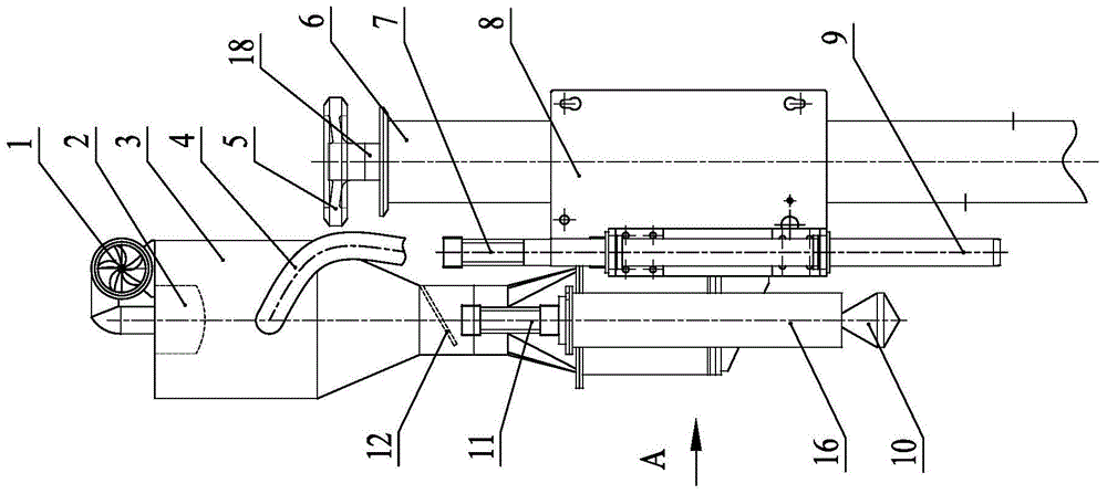 Self-circulation minimal adding device