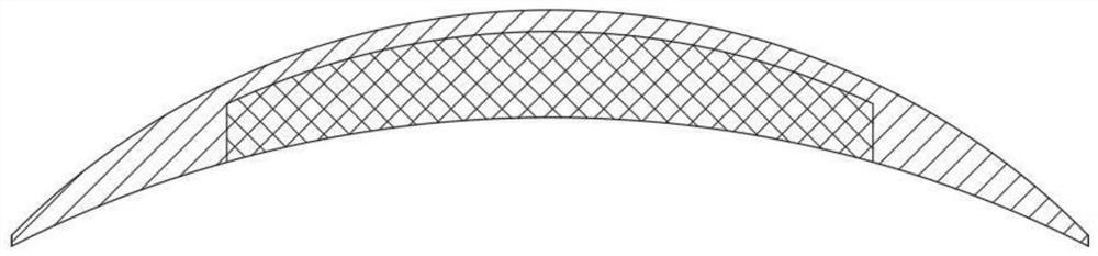 Shaped charge structure capable of forming omnidirectional distributed composite active projectile