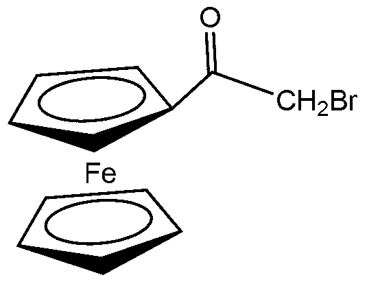 Preparation method of alpha-bromoacetyl ferrocene