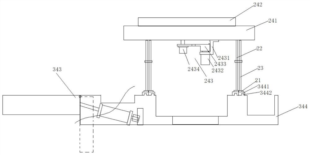 Automatic lifting machine and working method thereof