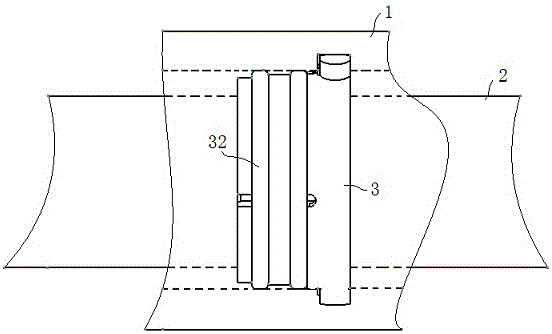 Steering gear rack support bushing structure