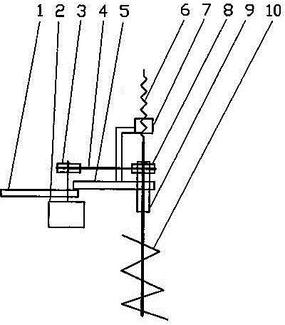 Drilling and planting machine