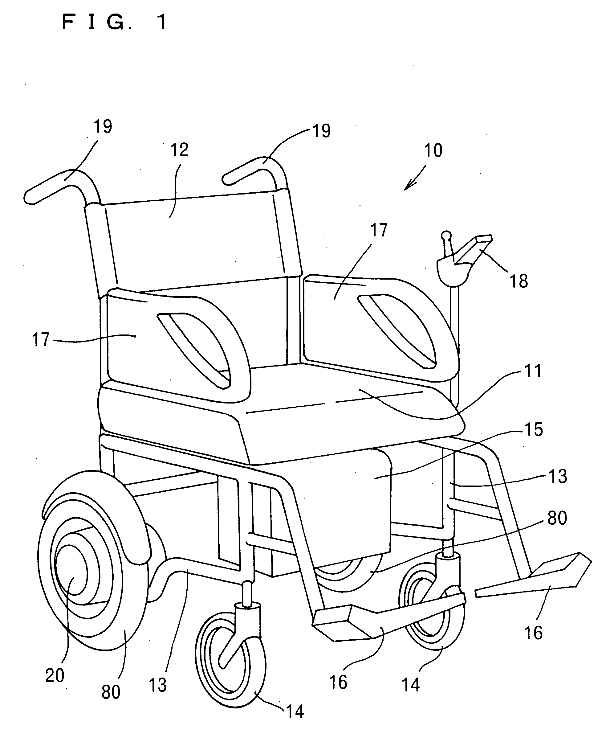 Drive device for electrically movable vehicles and electric wheelchair having same