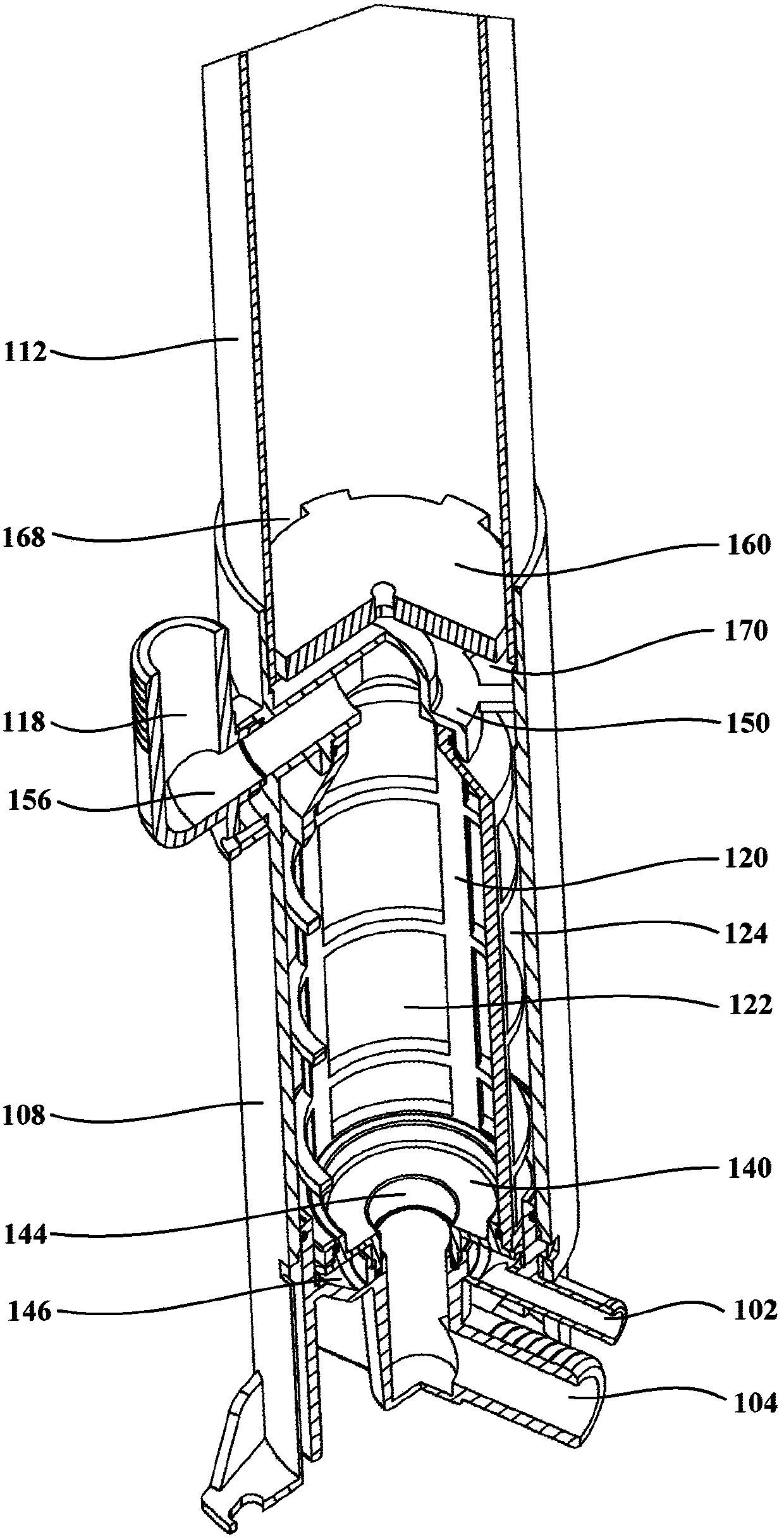 Washing machine filtering assembly and washing machine