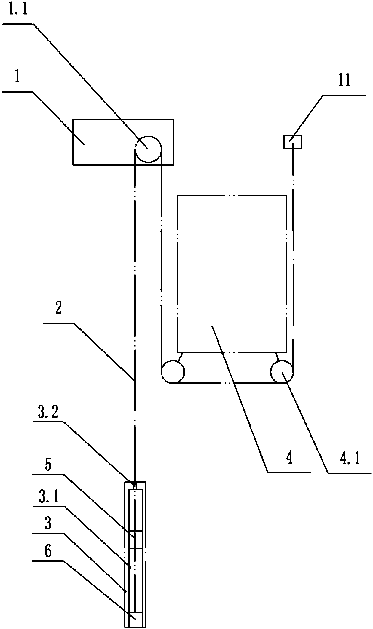 Elevator traction device