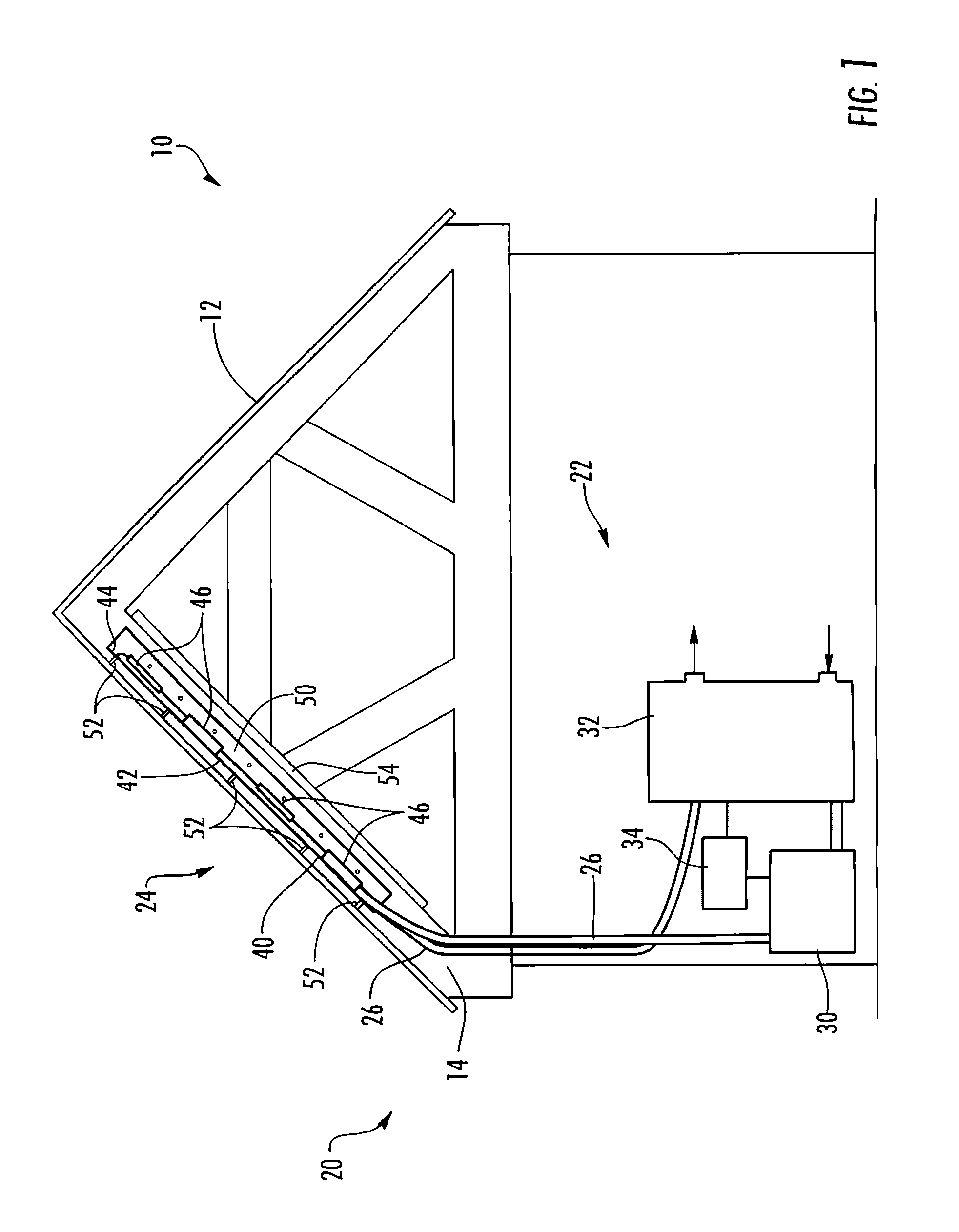 Solar heating system and method of forming a panel assembly therefor