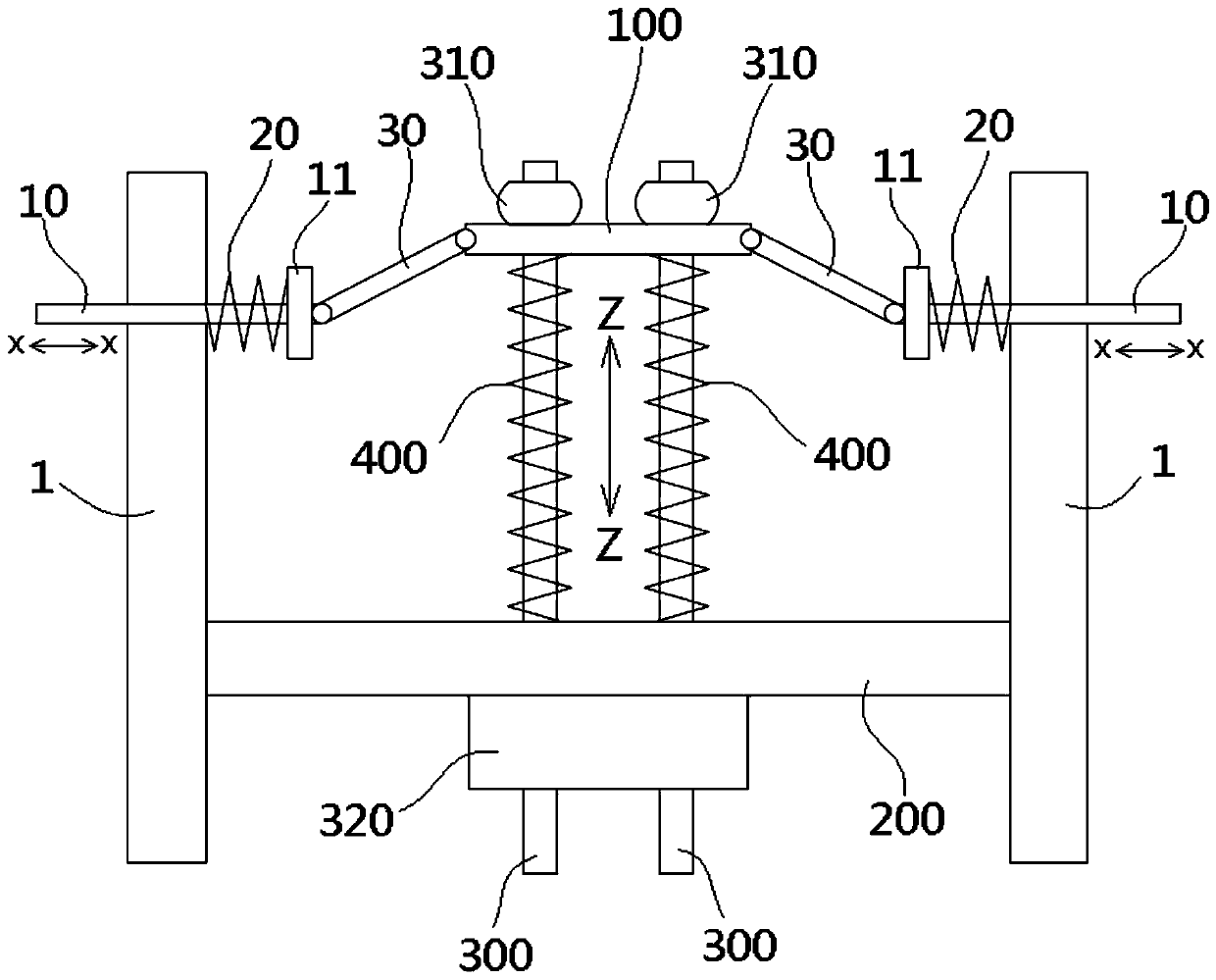 Lift rope head damping device