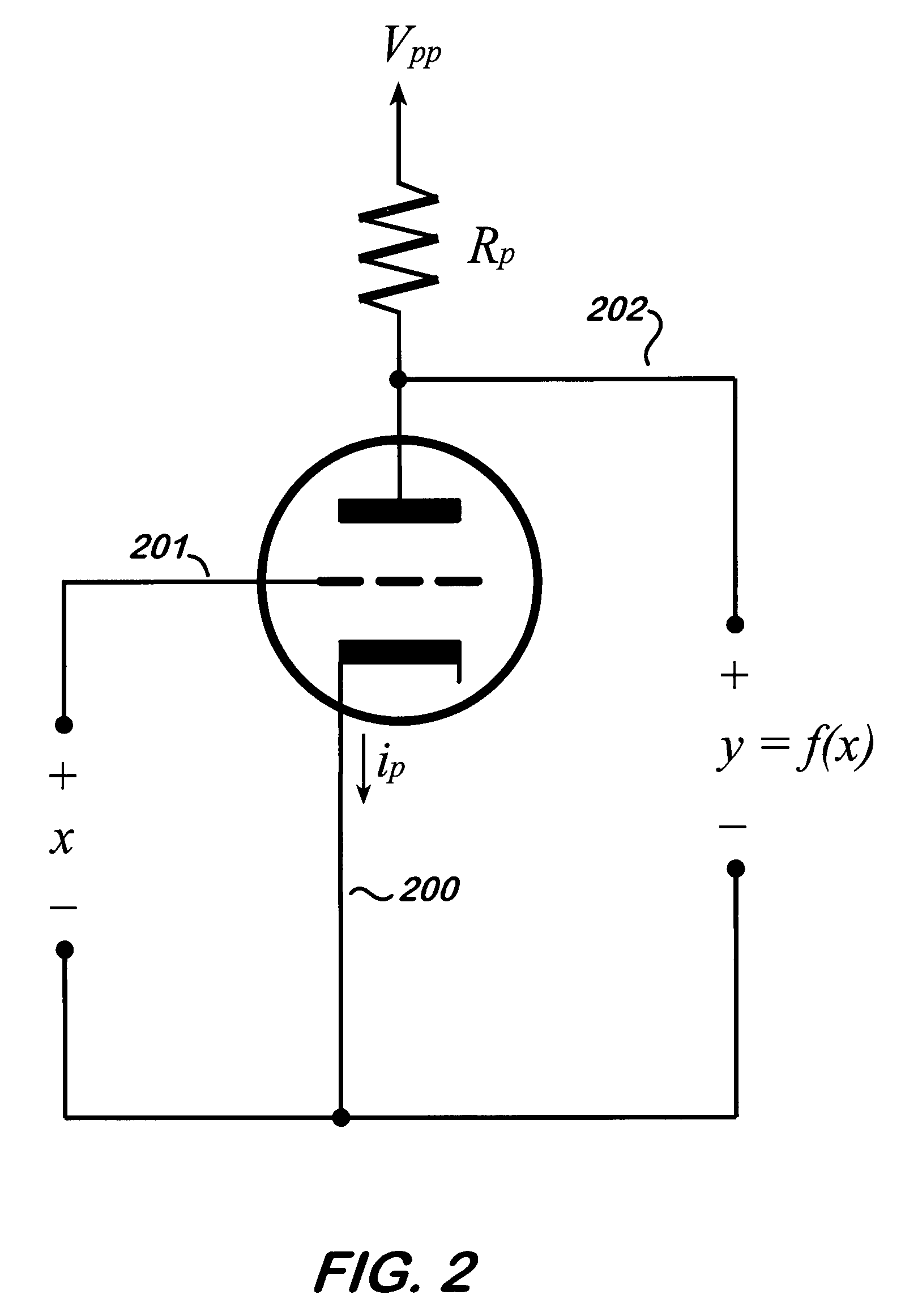 Method and apparatus for distortion of audio signals and emulation of vacuum tube amplifiers