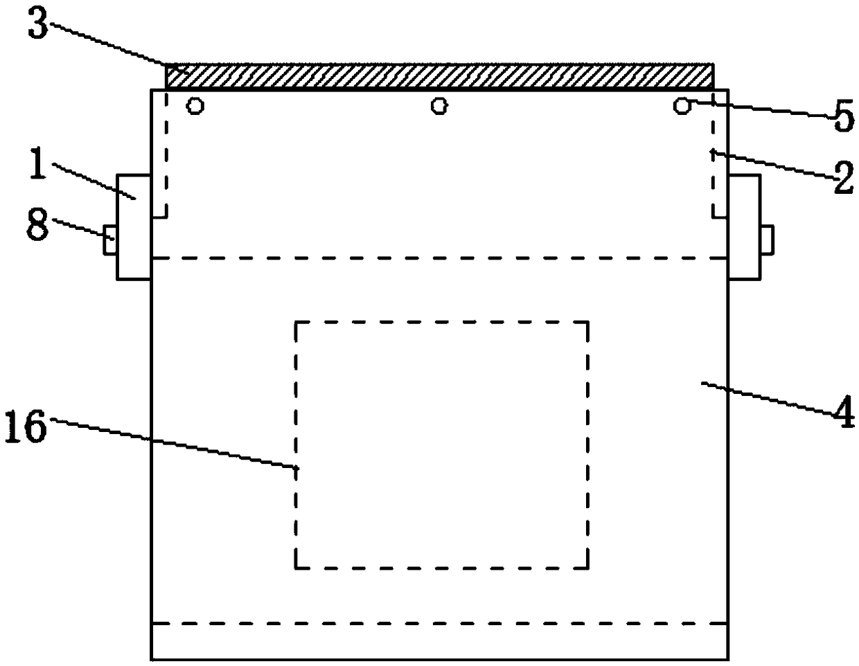 Multi-functional charging pile with protective device