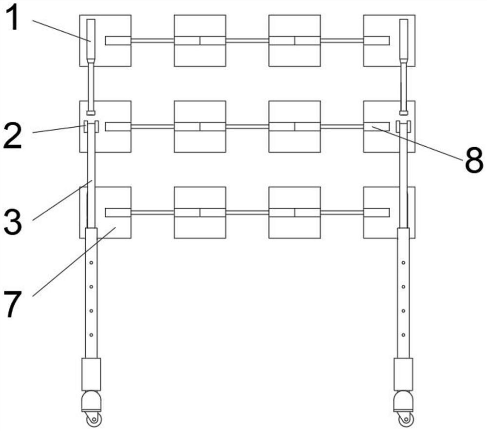 Display device for tourism management teaching practice