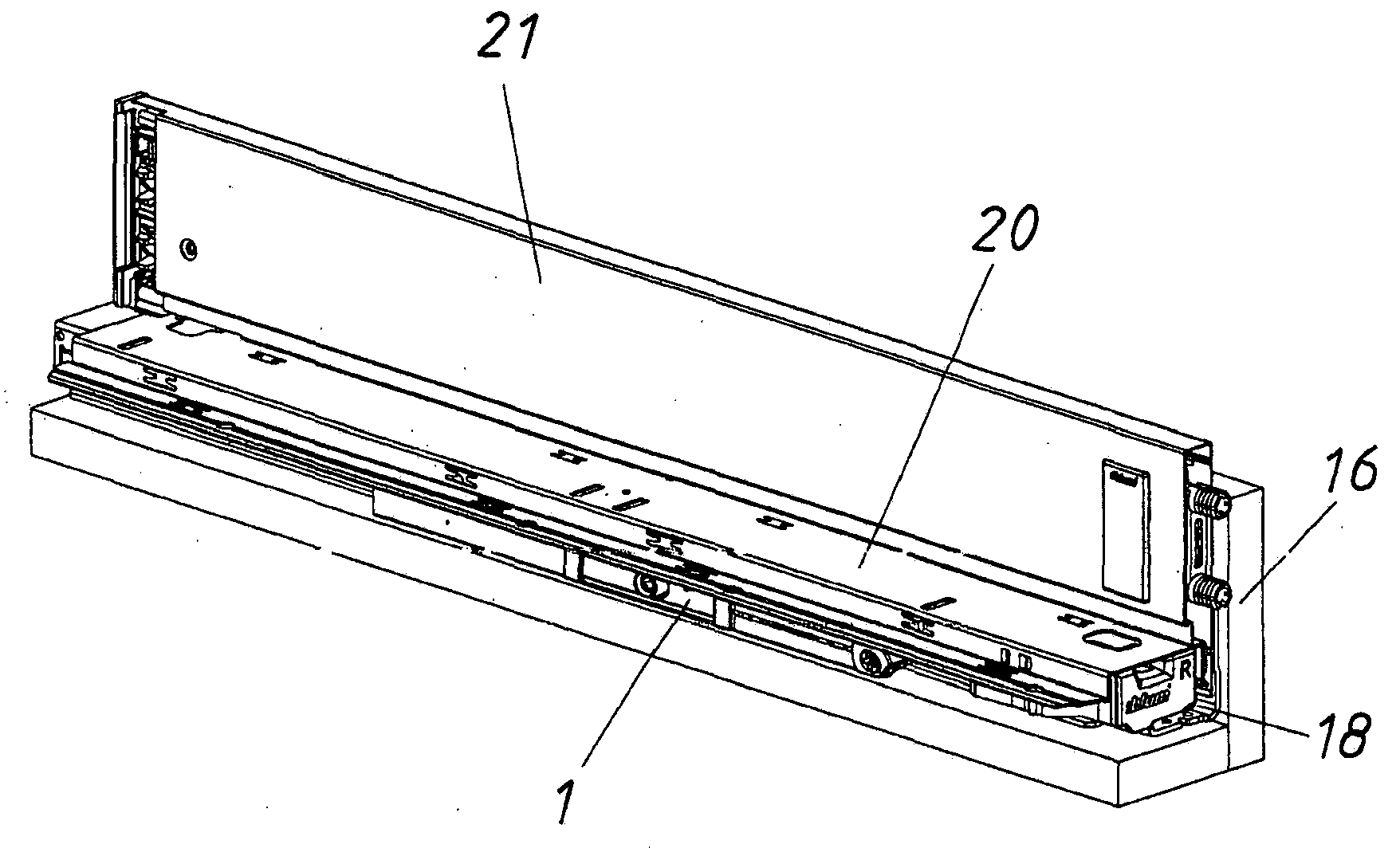 Lockable ejection device with overload mechanism