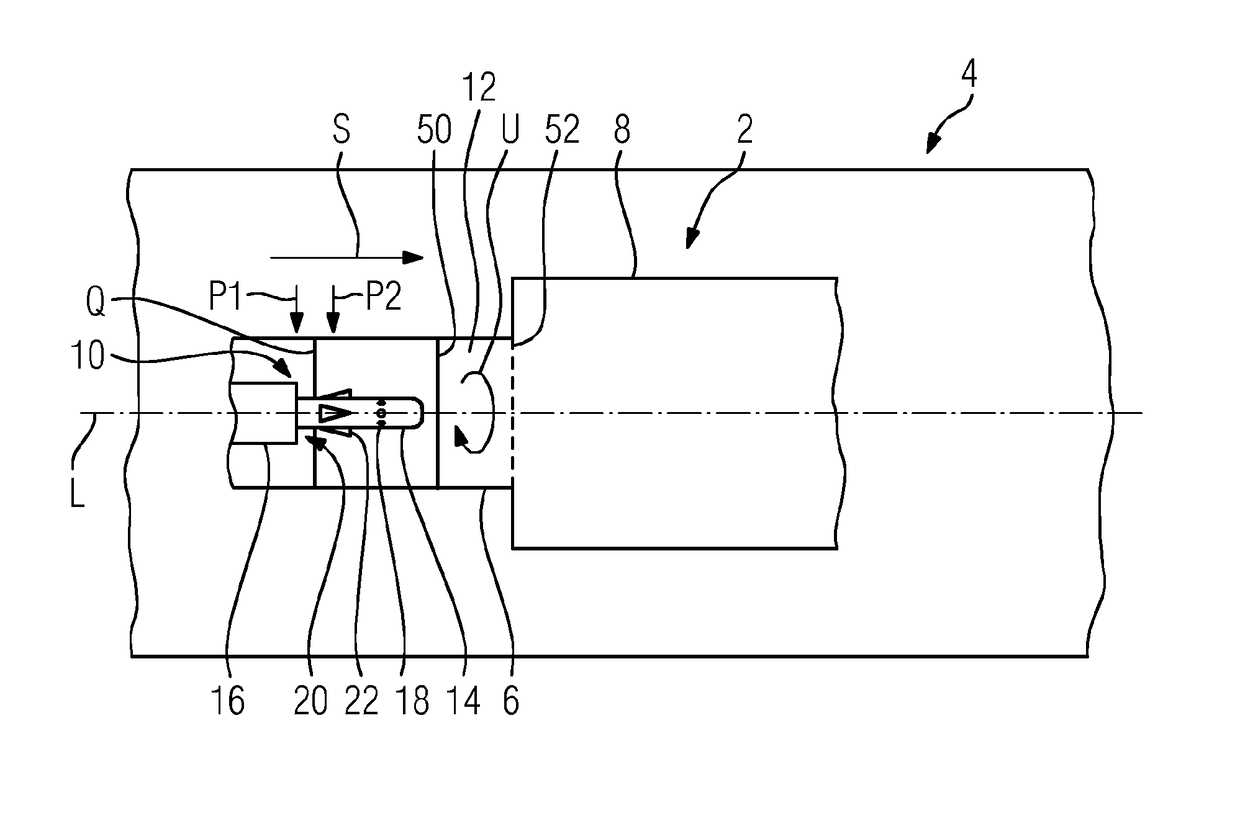 Burner, gas turbine having such a burner, and fuel nozzle