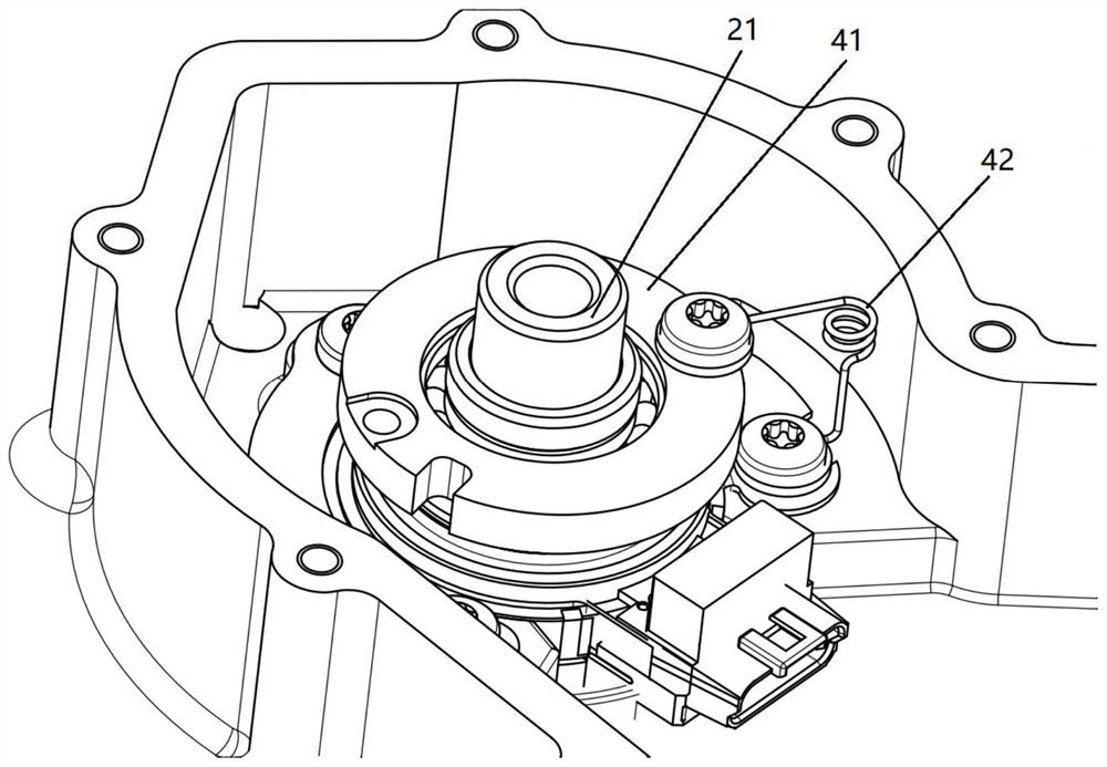 Motor and vehicle