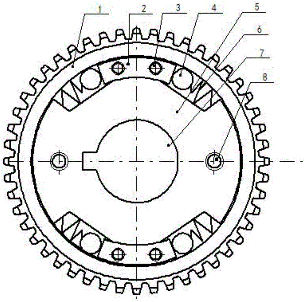 A dual-braking overrunning clutch capable of idling