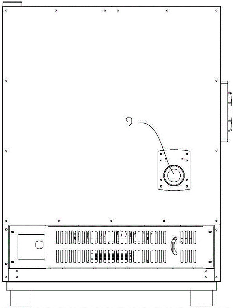 Dry constant temperature test chamber