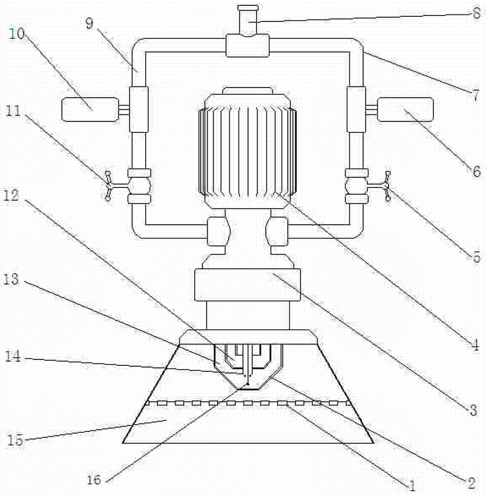 Ignition device and ignition method for sinter pot test