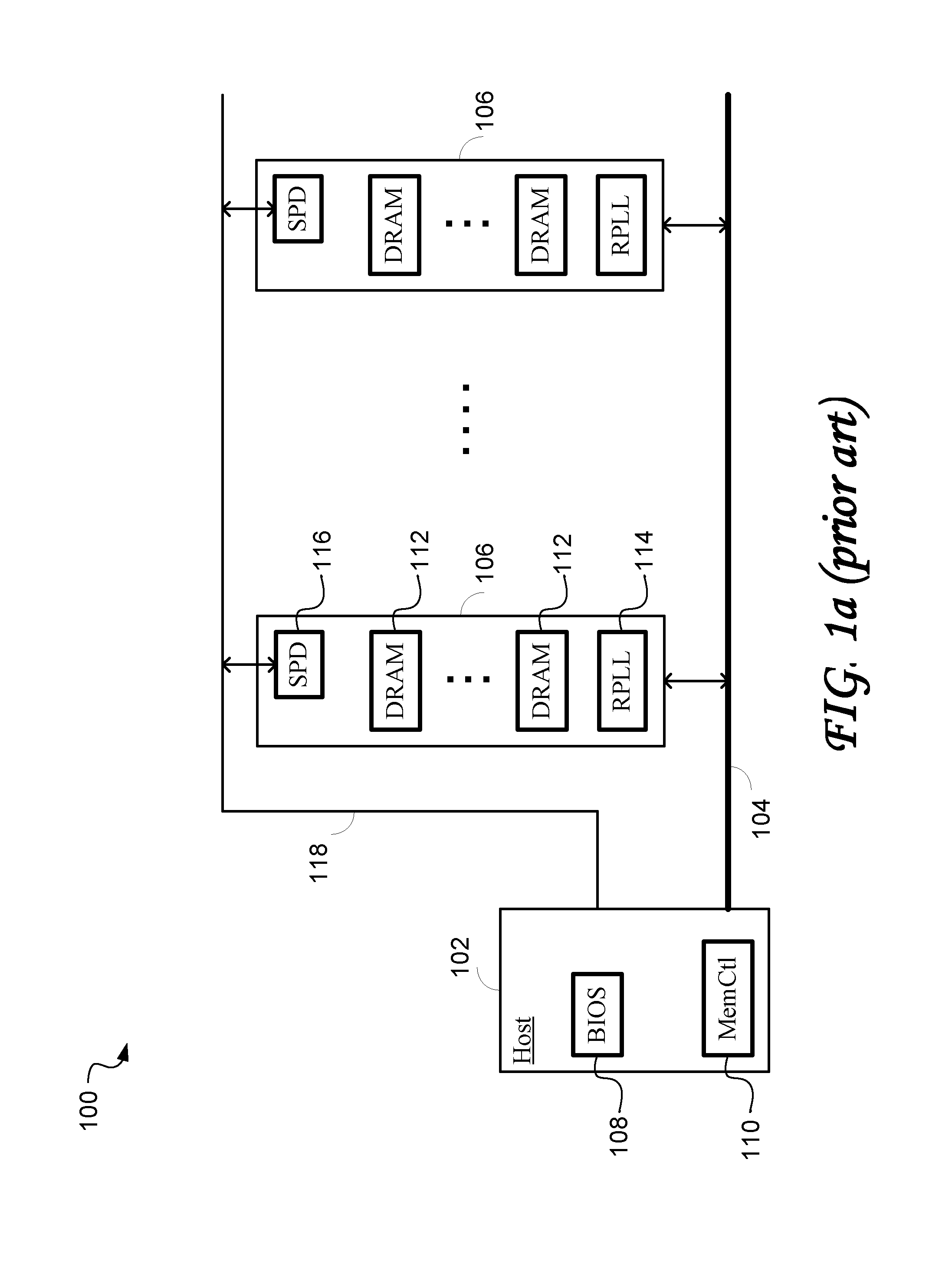 Load reduction dual in-line memory module (lrdimm) and method for programming the same