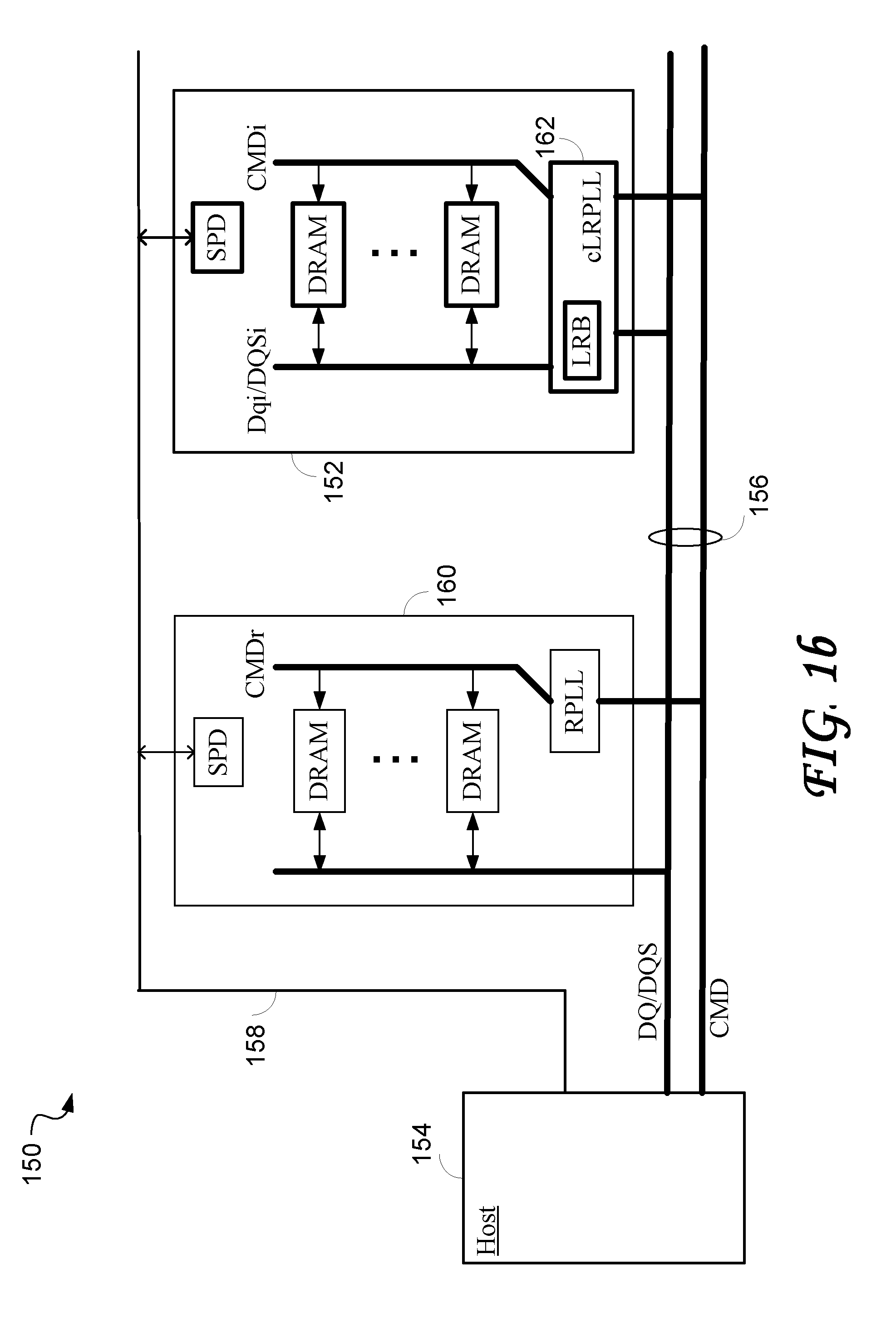 Load reduction dual in-line memory module (lrdimm) and method for programming the same