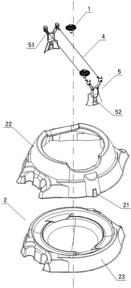 Roller rotating toy game device