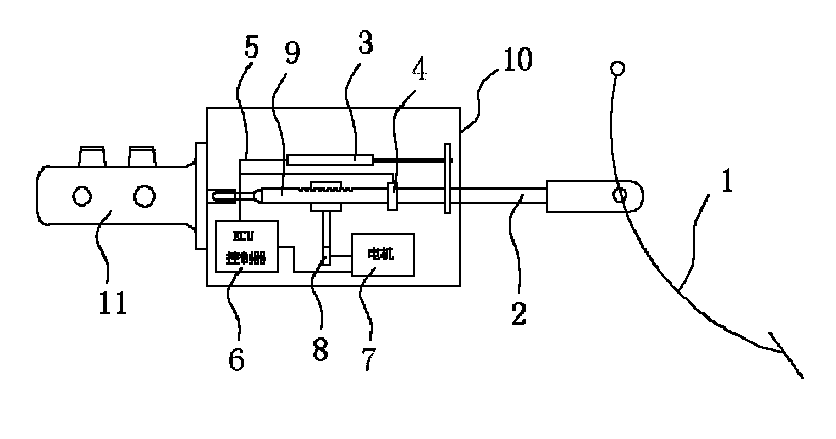 Electric power assisting device of braking system and running method of electric power assisting device