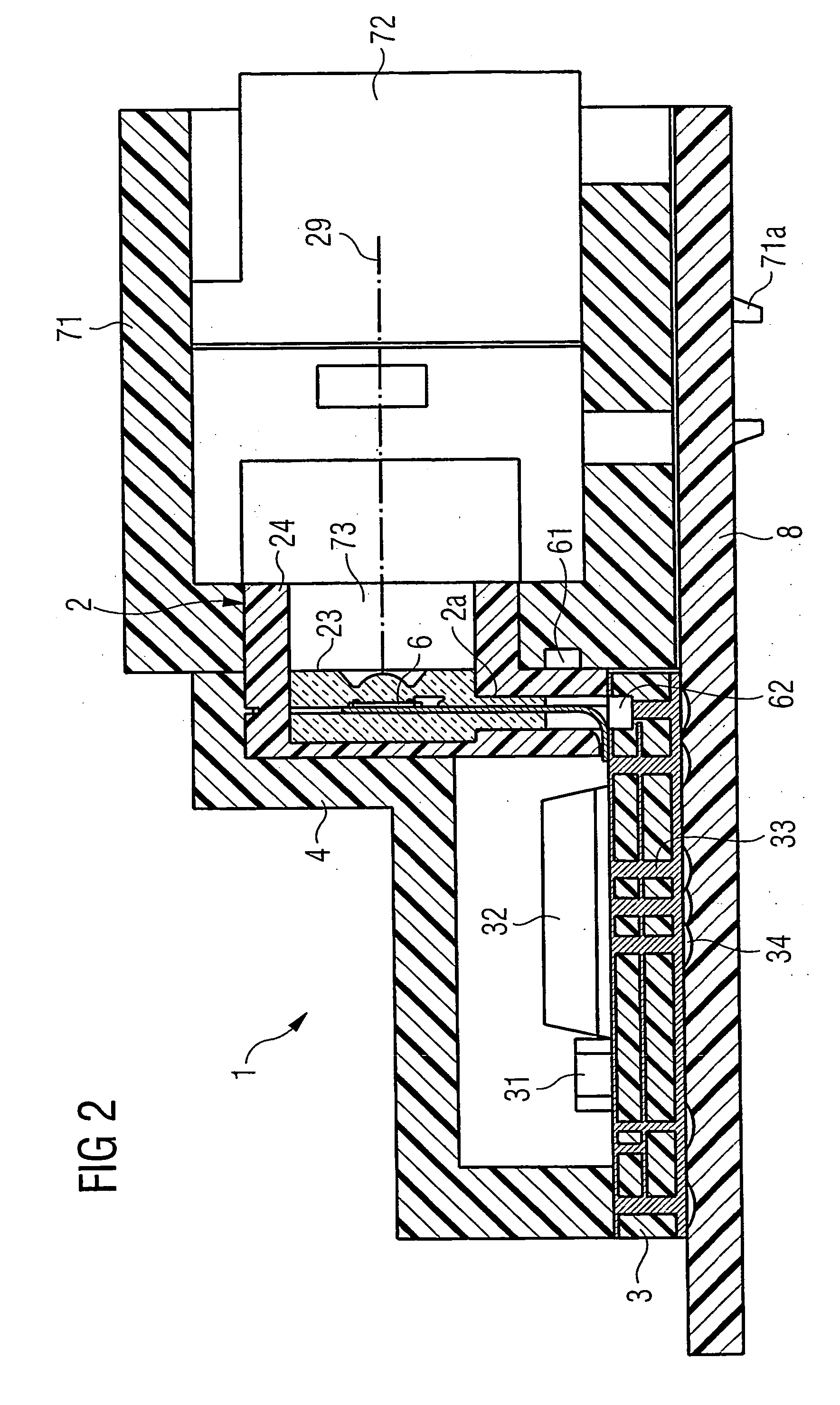 Optoelectronic module and plug arrangement
