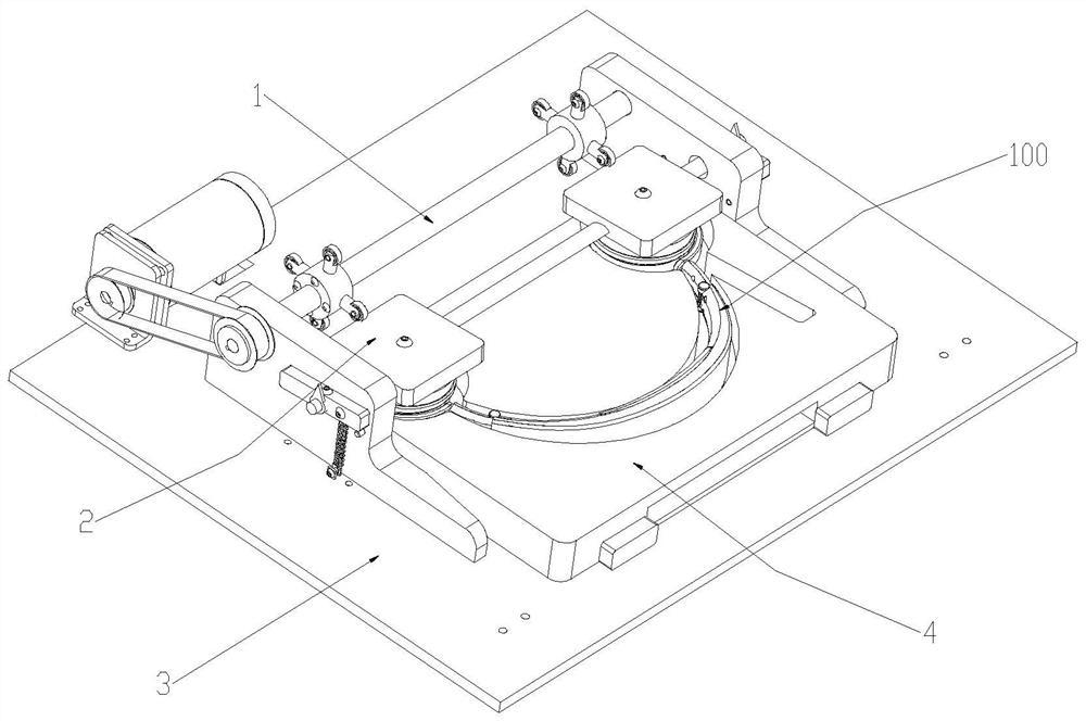 Earphone ear cup inclination angle aging mechanism