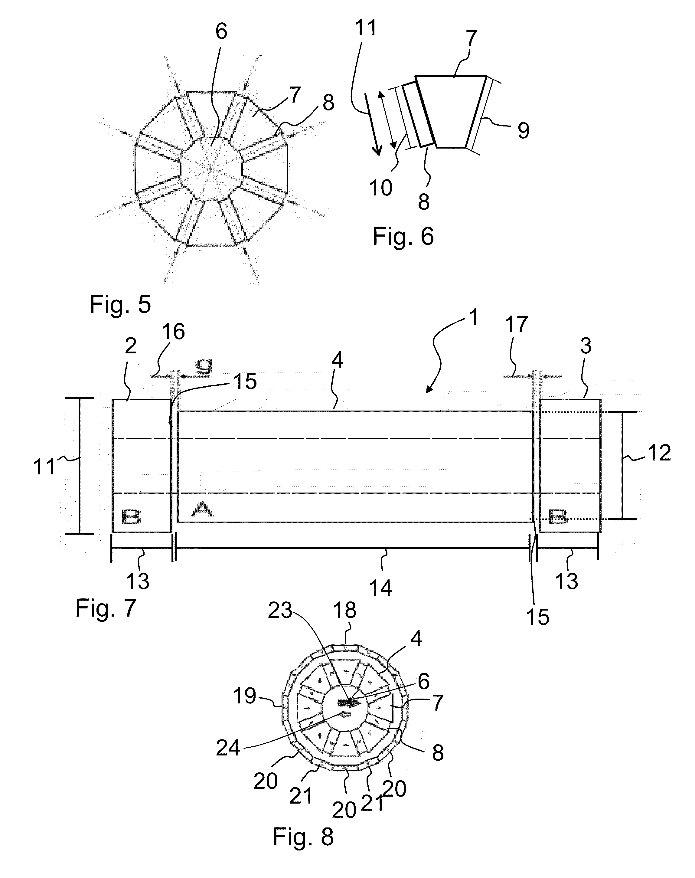 Magnet arrangement and method for providing a magnetic field in a sensitive volume