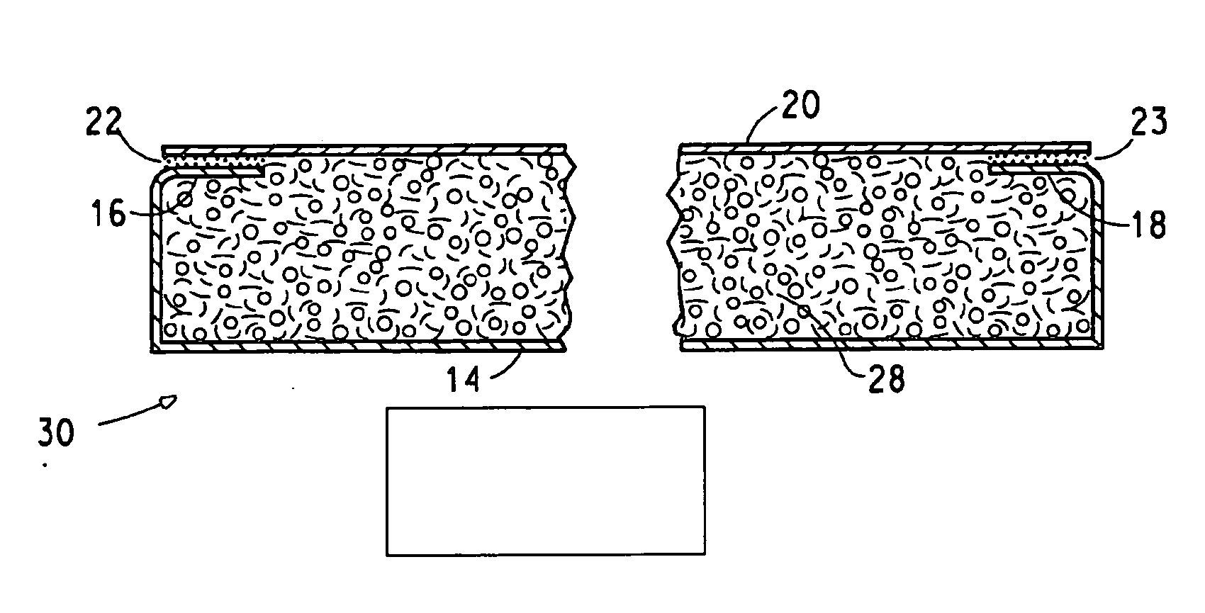 Gypsum board faced with non-woven glass fiber mat