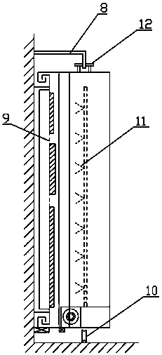 Material drying device