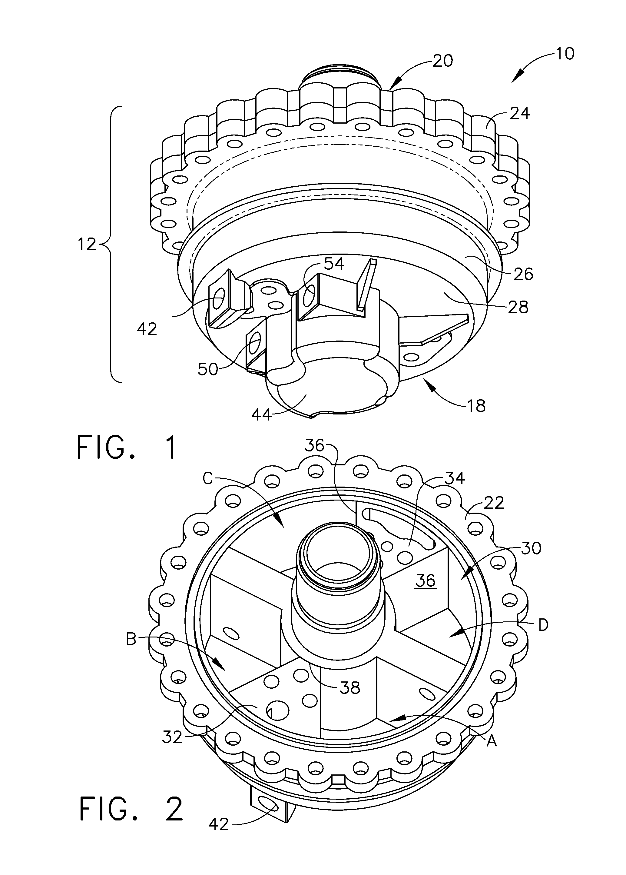 Rotary hydraulic actuator with hydraulically controlled position limits