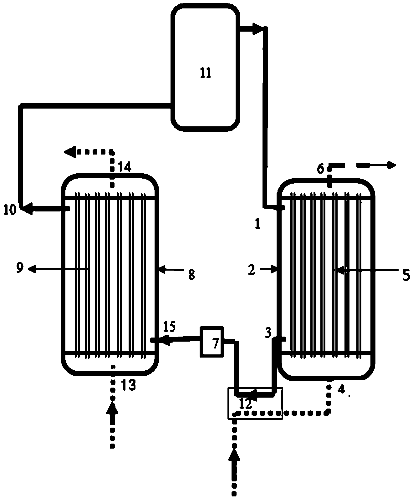 High-temperature steam heat pump unit