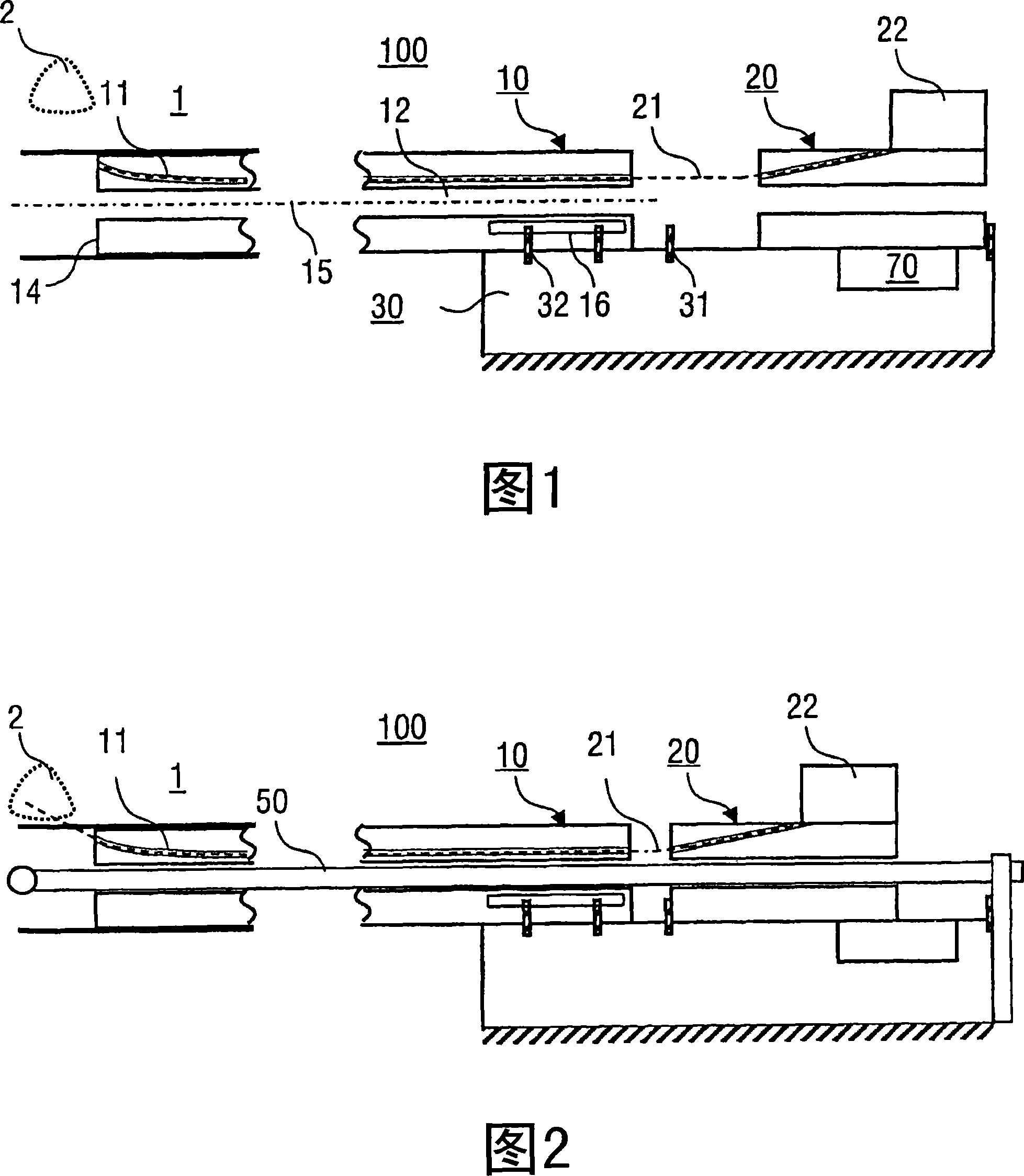 Injection appliance and method