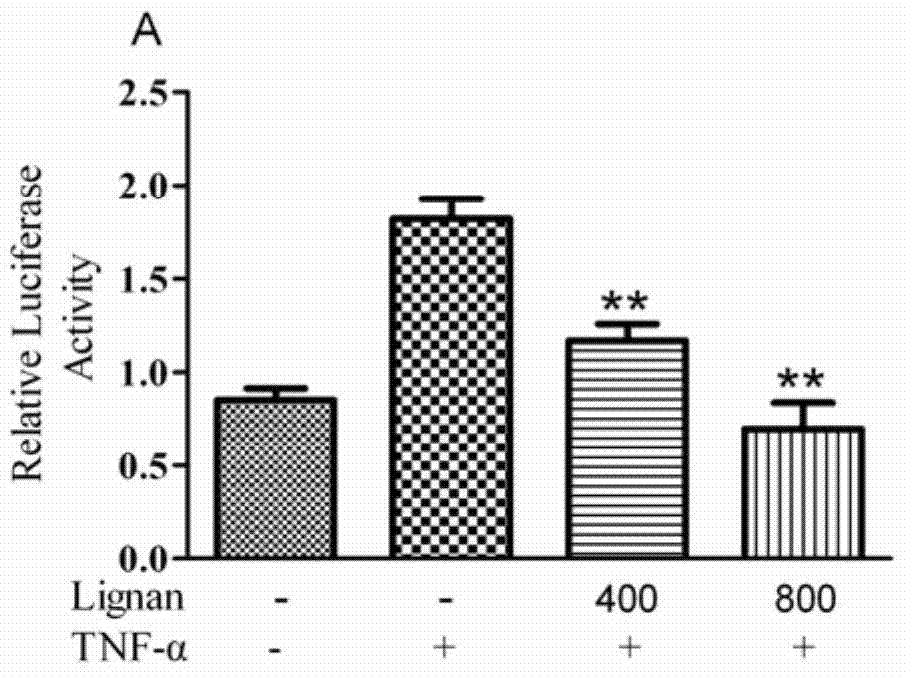 Drug application of lariciresinol-4-O-beta-D-glucoside and pharmaceutical composition thereof