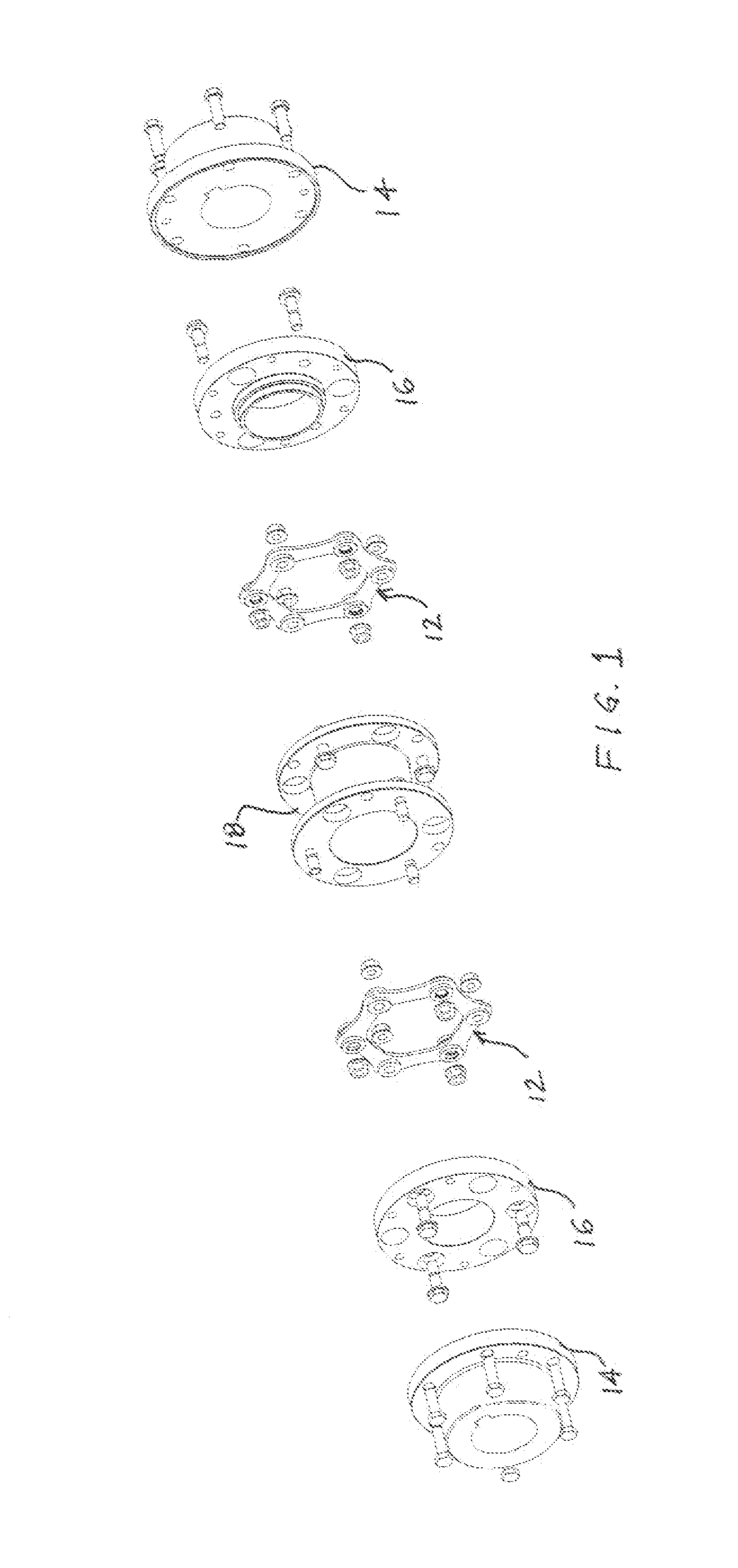 Disc coupling break monitoring device