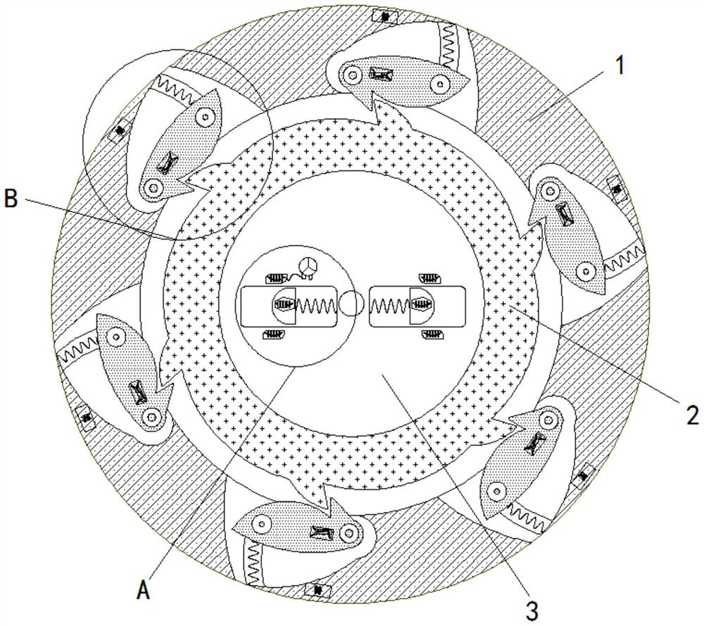 Hoisting stall self-locking device for cement feeding